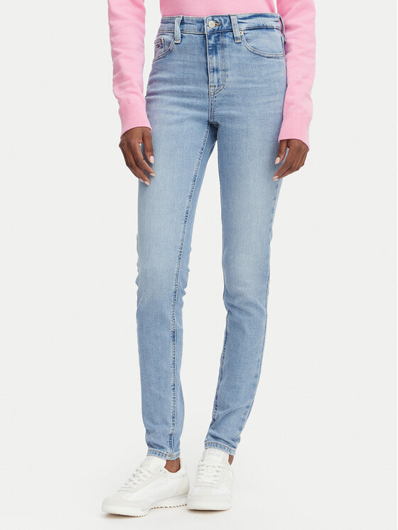 Tommy Jeans Jeansy DW0DW23080 Niebieski Slim Fit