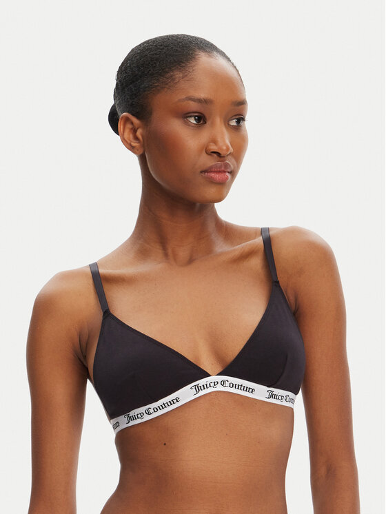 Juicy Couture Biustonosz braletka JCLQB224518 Czarny