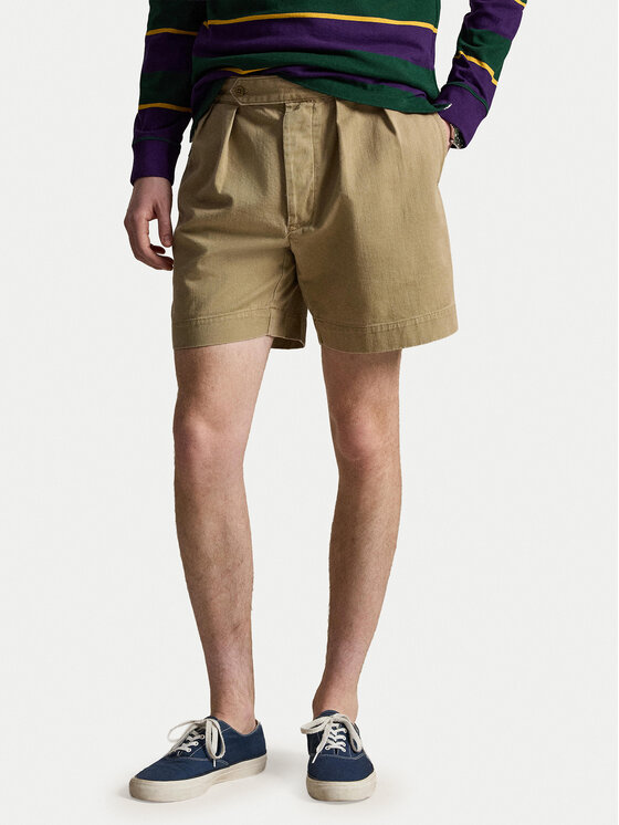 Polo Ralph Lauren Szorty materiałowe 710B20886003 Khaki Relaxed Fit
