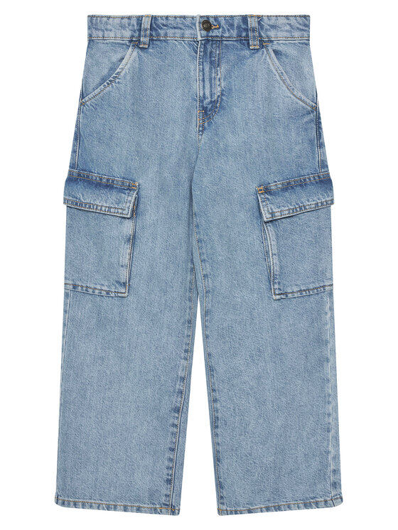 United Colors Of Benetton Jeansy 4R76CE041 Niebieski Straight Fit