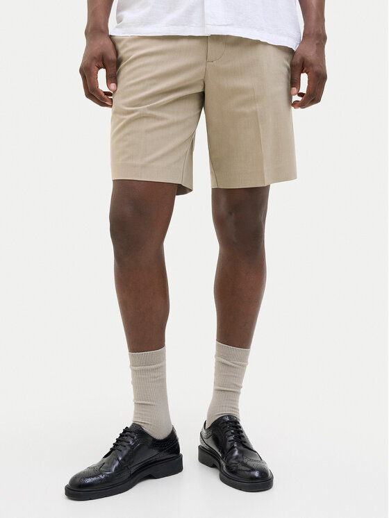 Jack & Jones Szorty materiałowe Stace 12271357 Beżowy Relaxed Fit