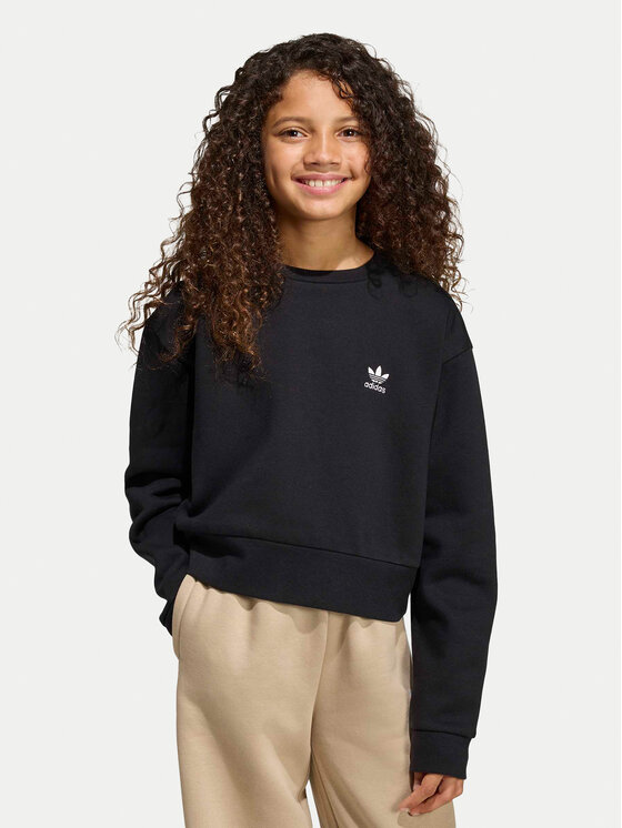 adidas Bluza KE2380 Czarny Loose Fit
