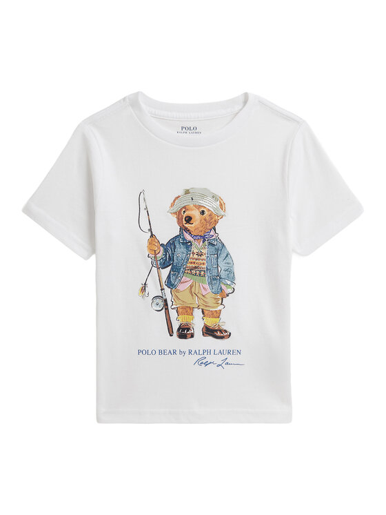 Polo Ralph Lauren T-Shirt 322B18890003 Biały Regular Fit