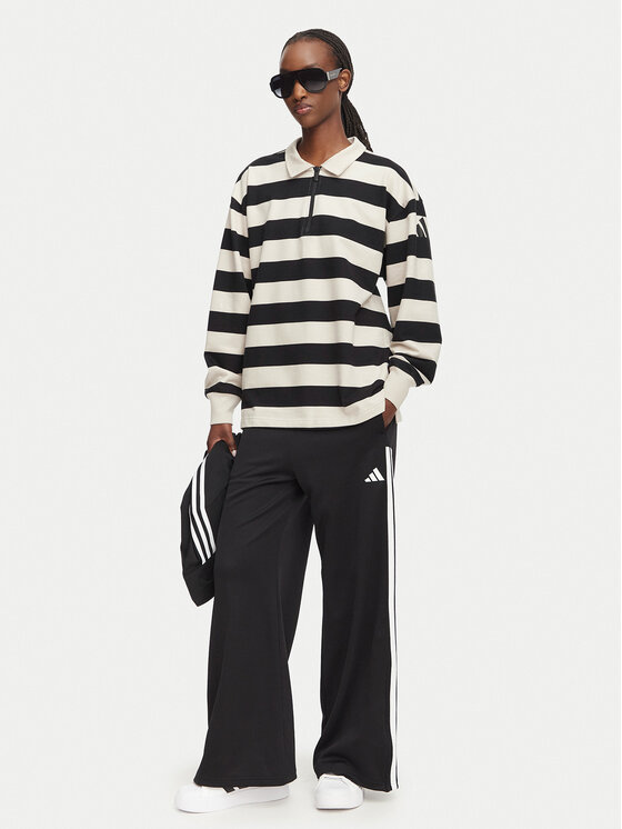adidas Bluza Essentials Contemporary French Terry Longsleeve KF6251 Czarny Regular Fit