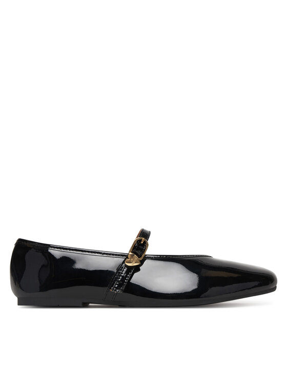 LOVE MOSCHINO Baleriny JA11101G1OIH0000 Czarny