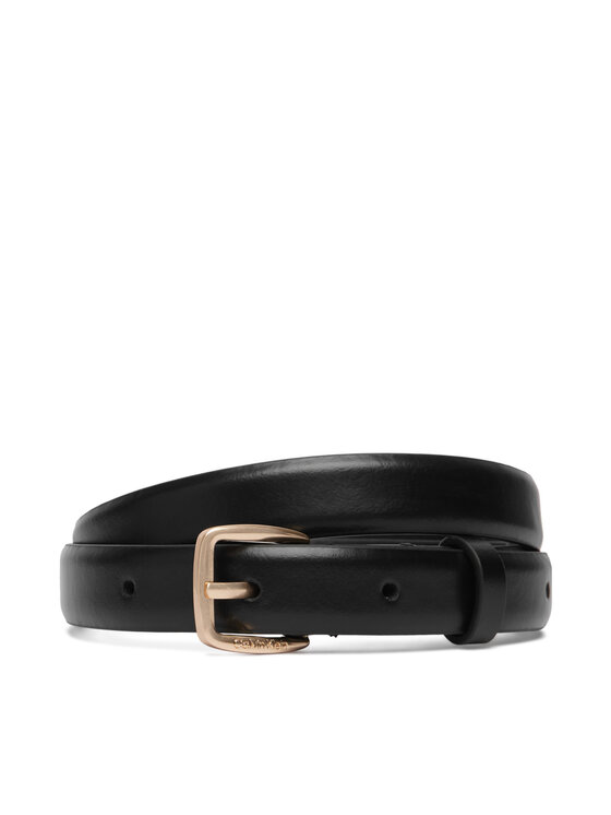Calvin Klein Pasek Damski Essential Buckle 20Mm LV04F7111G Czarny