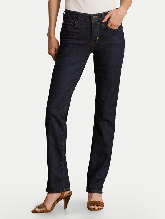LAUREN RALPH LAUREN Jeansy 200B27742001 Granatowy Slim Fit