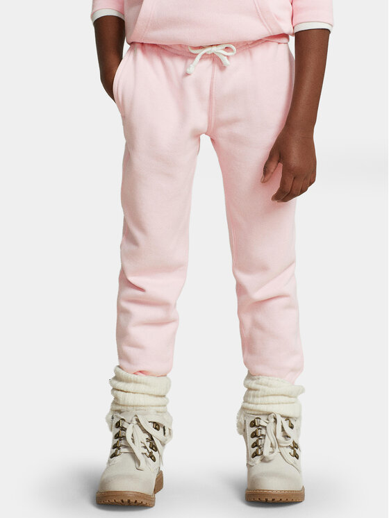 Polo Ralph Lauren Spodnie dresowe 312860018020 Różowy jasny Regular Fit