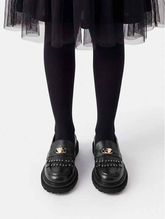 Guess Loafersy CEO-CI12-MIAMI-04 Czarny