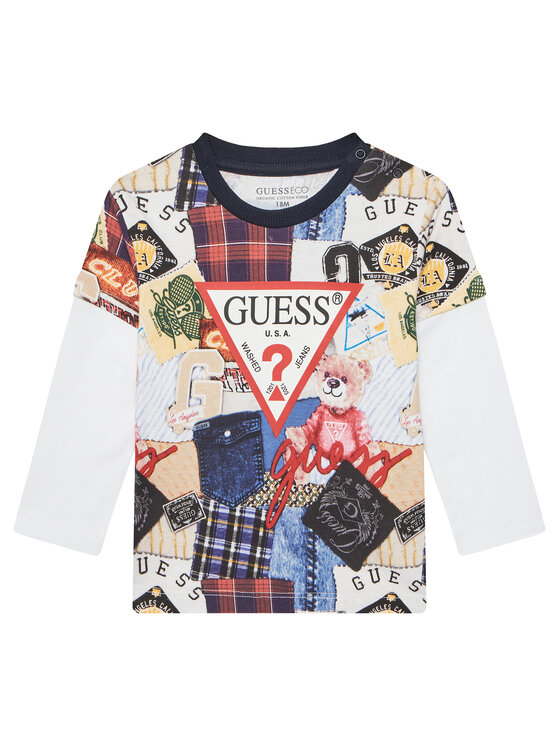 Guess Bluzka N5YI09 K8HM4 Kolorowy Regular Fit