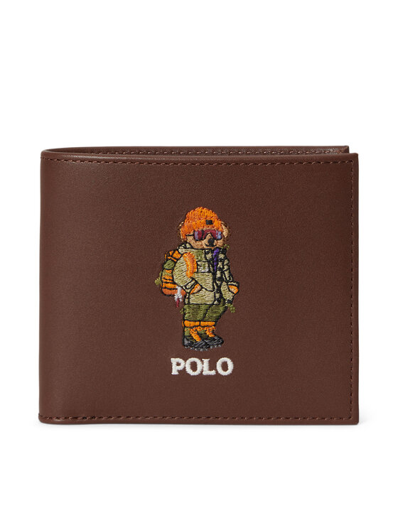 Polo Ralph Lauren Portfel 405P16238002 Brązowy