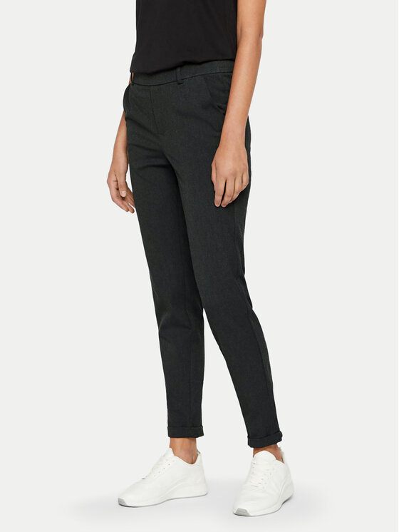 Vero Moda Chinosy Maya 10225280 Szary Regular Fit