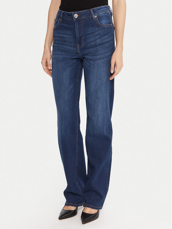 Fracomina Jeansy FP25WV8050D46002 Niebieski Straight Fit