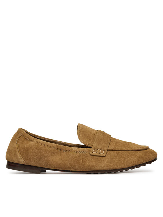 Tory Burch Lordsy Baller Loafe 179145 Brązowy