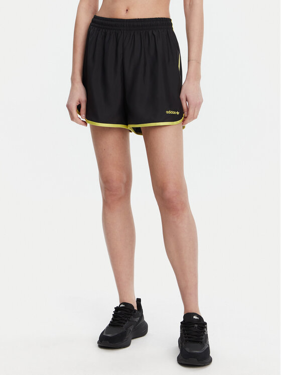 adidas Szorty sportowe Linear Logo Sprinter JD2727 Czarny Loose Fit