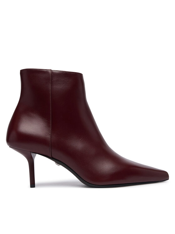 Max Mara Botki Mxalightbootie 2624796032600 Bordowy