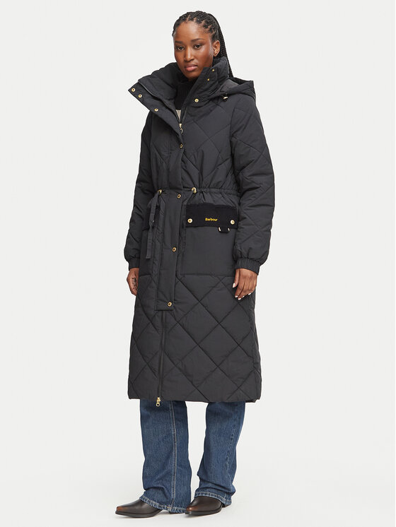 Barbour Kurtka zimowa Alverstone LQU1930BK11 Czarny Regular Fit