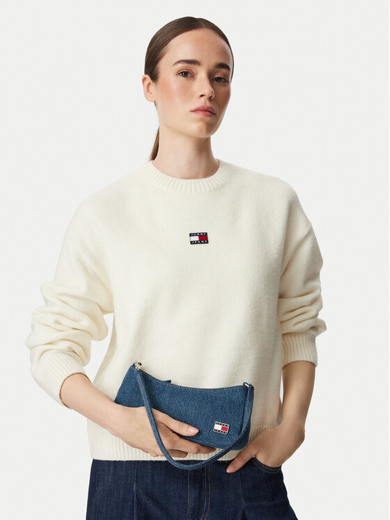 Tommy Jeans Torebka Tjw Cool Denim Shoulder Bag AW0AW19157 Niebieski