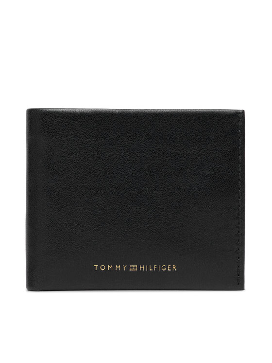 Tommy Hilfiger Portfel Th Seasonal Mini Cc Wallet AM0AM14799 Czarny