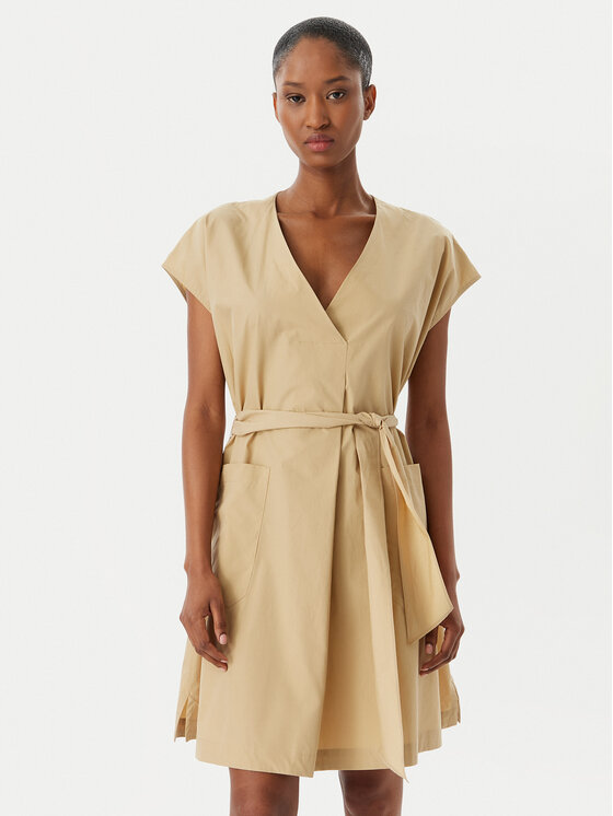 Weekend Max Mara Sukienka codzienna Mitico 2515221132 Beżowy Regular Fit