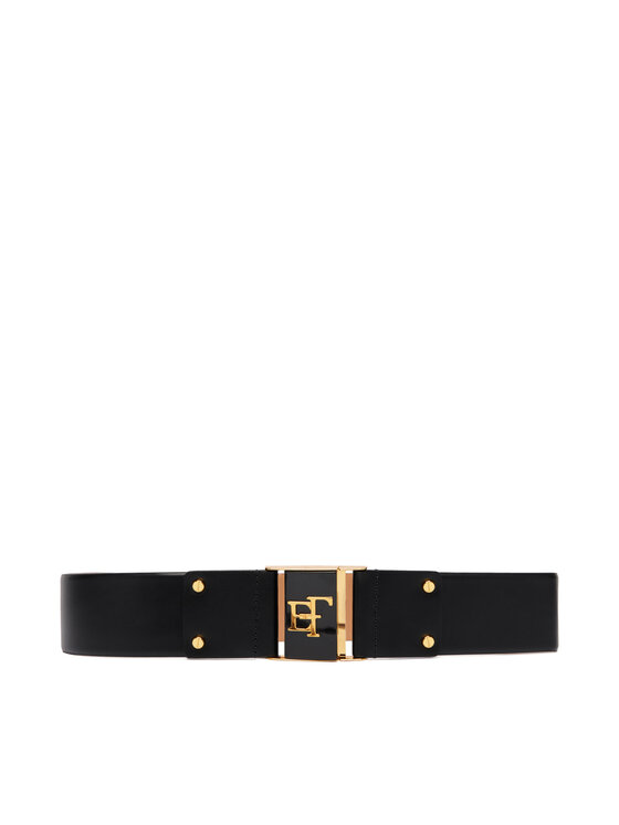 Elisabetta Franchi Pasek Damski CT-66S-67E2-V160 Czarny