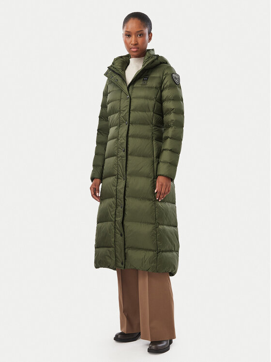 Blauer Kurtka puchowa Anita 26WBLDK03043 Zielony ciemny Regular Fit