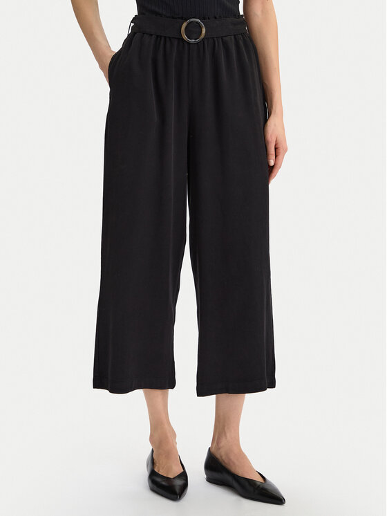 Vero Moda Kuloty Bree 10341670 Czarny Cropped Fit