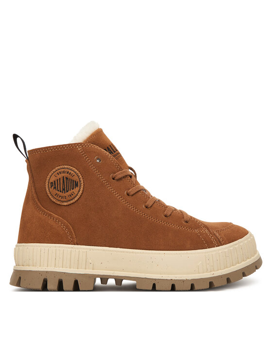 Palladium Trapery Pallashock Zip Warm 74353-257-M Brązowy