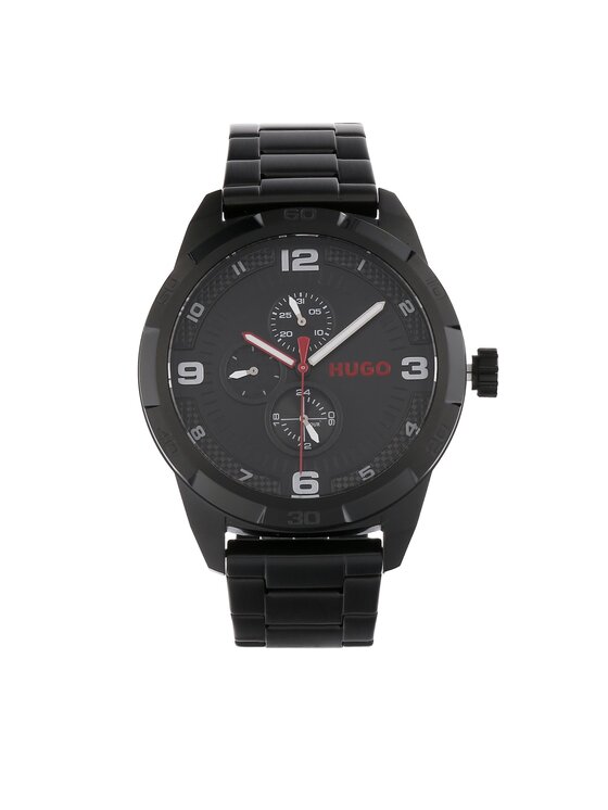 HUGO Zegarek Grip 1530279 Czarny