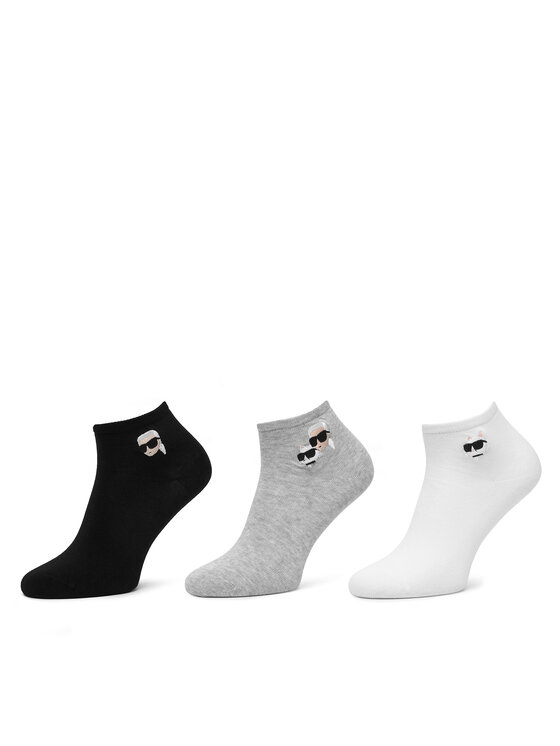 KARL LAGERFELD Skarpety krótkie A1W47077 Kolorowy