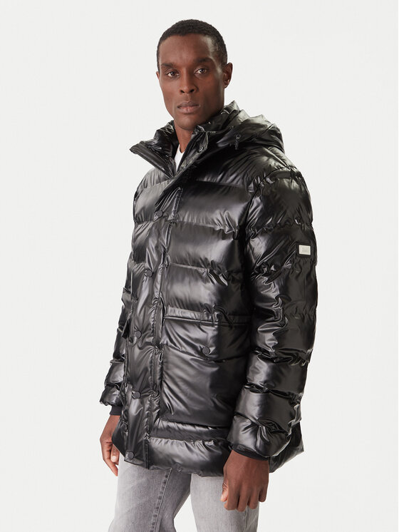 KARL LAGERFELD Kurtka zimowa 505036 554595 Czarny Regular Fit
