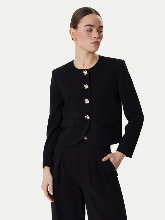 Marella Marynarka Falesia 2613041063 Czarny Regular Fit