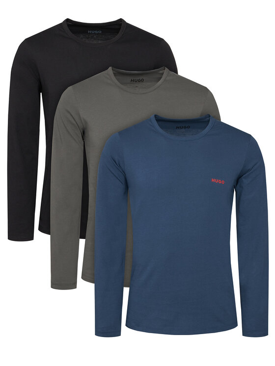 HUGO Komplet longsleeve 50492631 Kolorowy Regular Fit