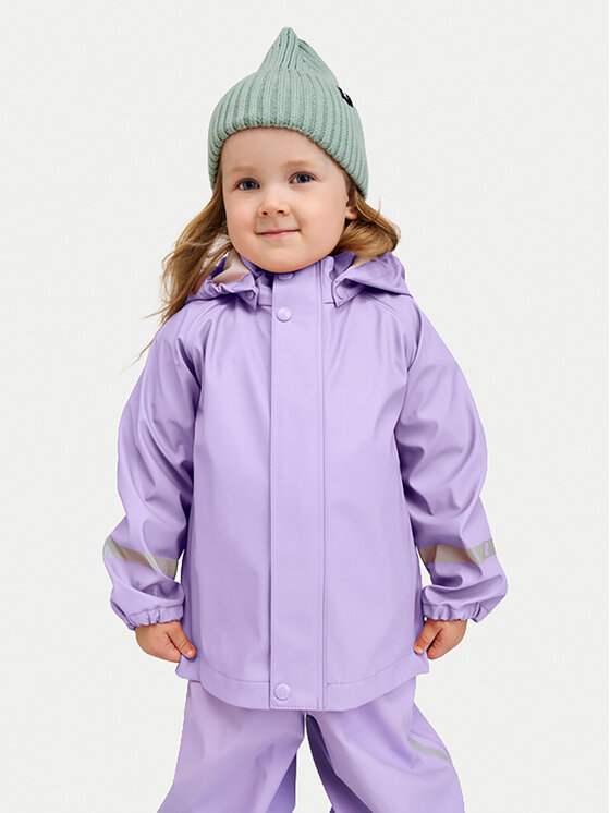 Reima Kurtka przeciwdeszczowa Lampi 5100023A Fioletowy jasny Regular Fit