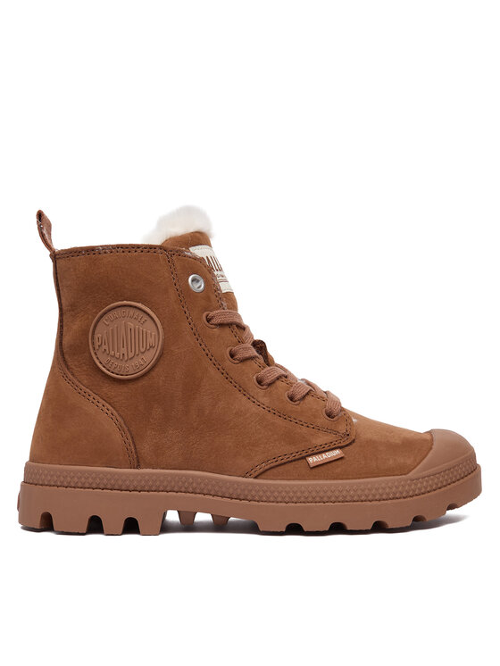 Palladium Trapery Pampa Hi Zip Wl 95982-291-M Brązowy