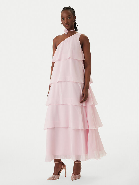 Vero Moda Sukienka koktajlowa Felicia 10348522 Różowy Regular Fit