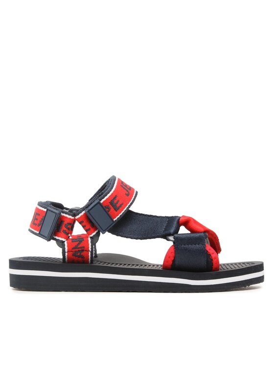 Pepe Jeans Sandały Pool Tape B PBS70056 Czerwony