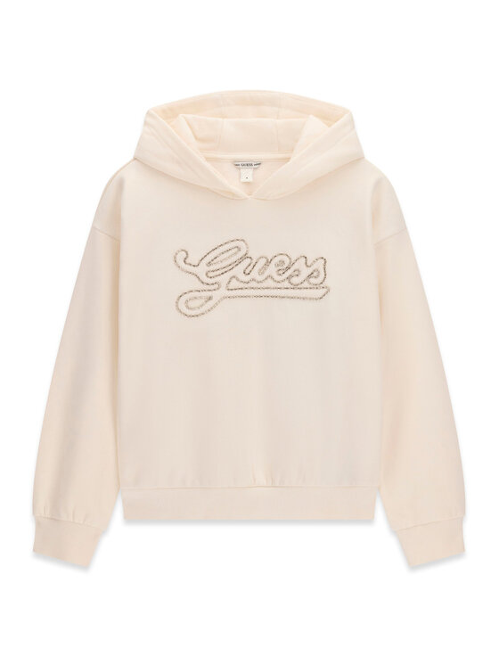 Guess Bluza J6BQ06 K6091 Kremowy Regular Fit