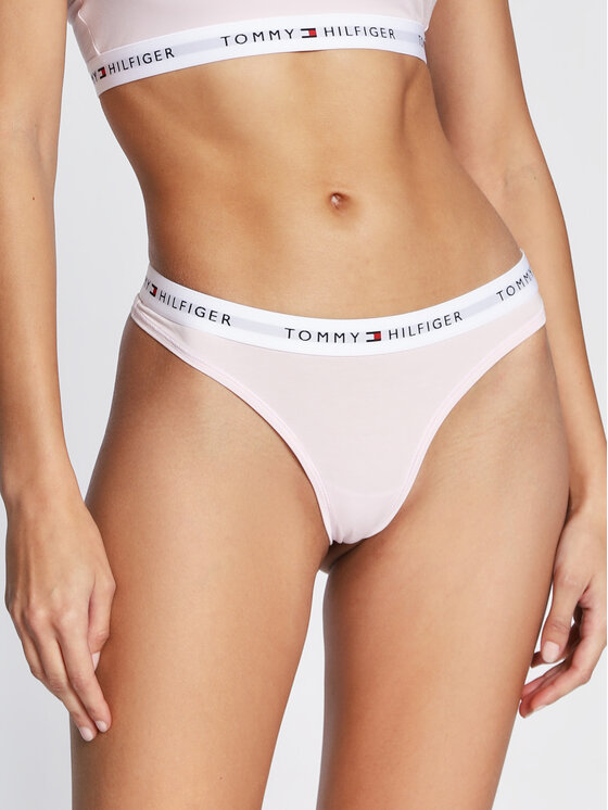 Tommy Hilfiger Stringi UW0UW03835 Różowy