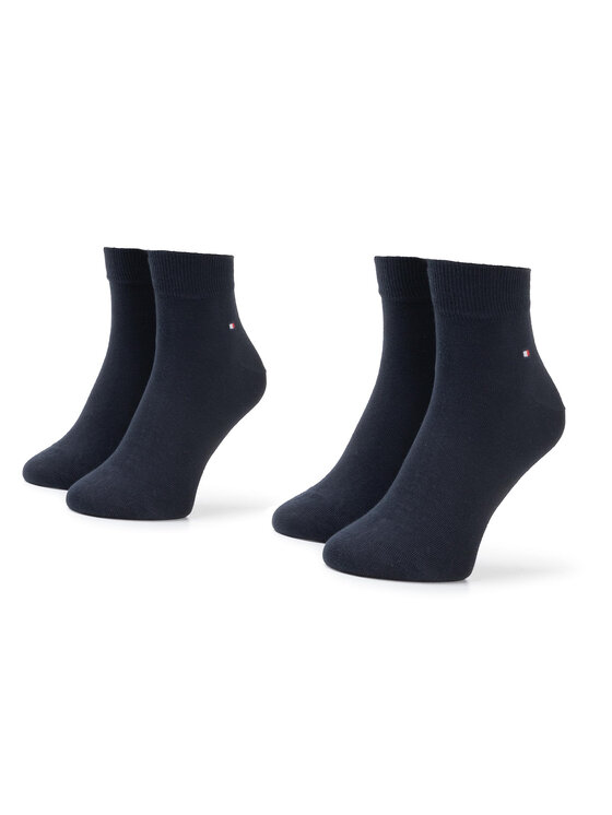 Tommy Hilfiger Skarpety krótkie 342025001 Granatowy