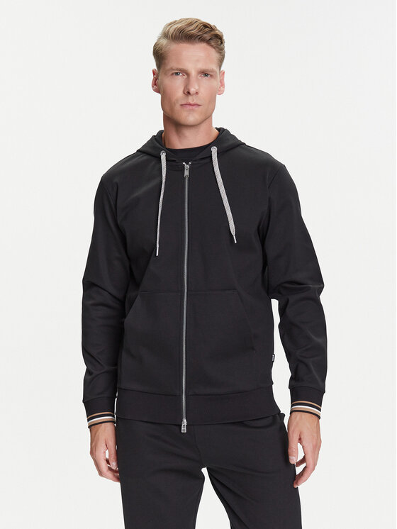 BOSS Bluza C-Spence 109 50543427 Czarny Regular Fit