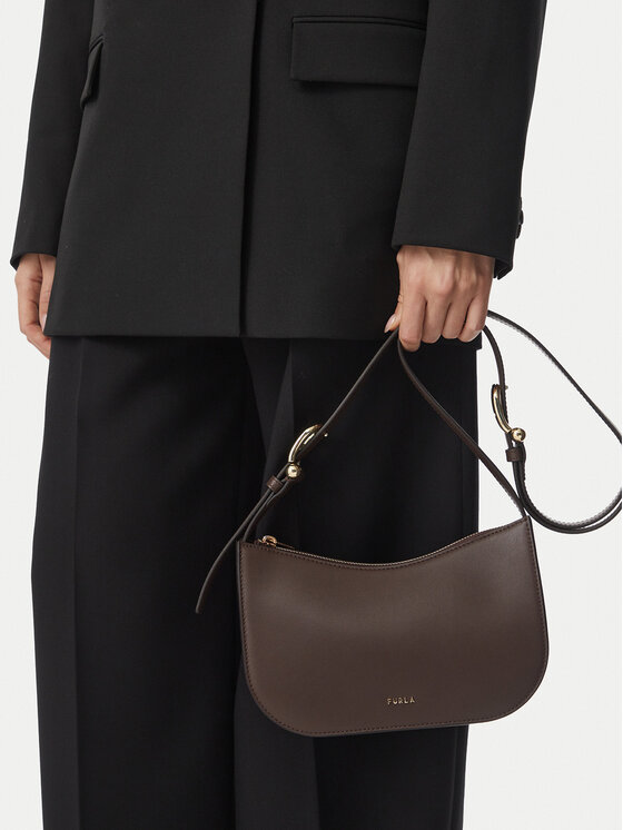 Furla Torebka Sara Small WB02138 BX3158 3244S Brązowy ciemny