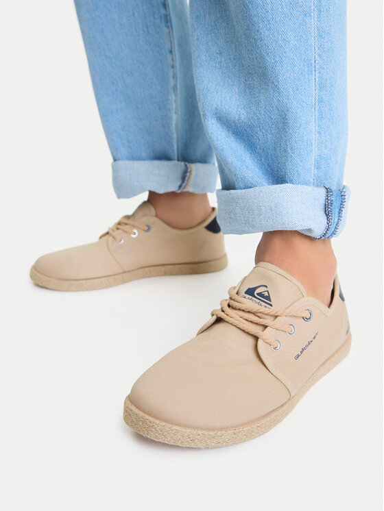 Quiksilver Espadryle CWBEO-WAVESTRIDE-02 Beżowy