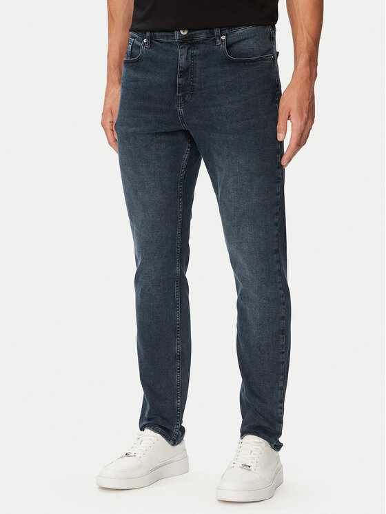 Karl Lagerfeld Jeans Jeansy B3M10029 Czarny Slim Fit