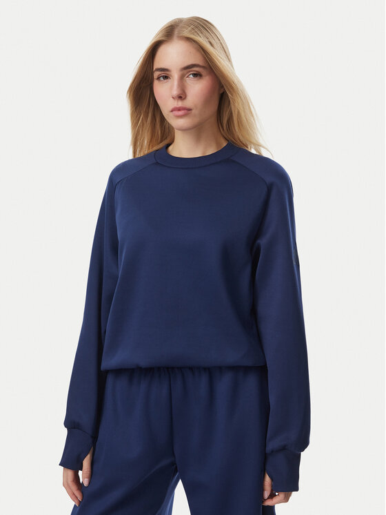 adidas Bluza Soft Lux Winter Knit KS7914 Niebieski Loose Fit