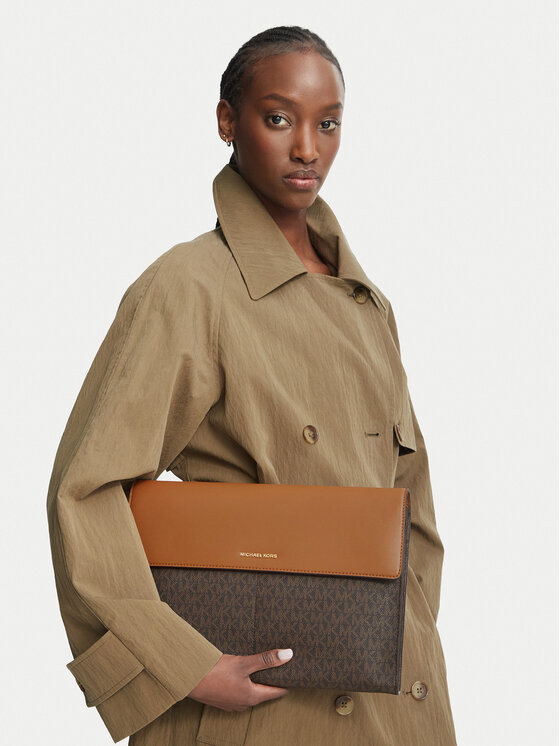 MICHAEL Michael Kors Etui na laptopa 32F5GJ6T6B Brązowy ciemny