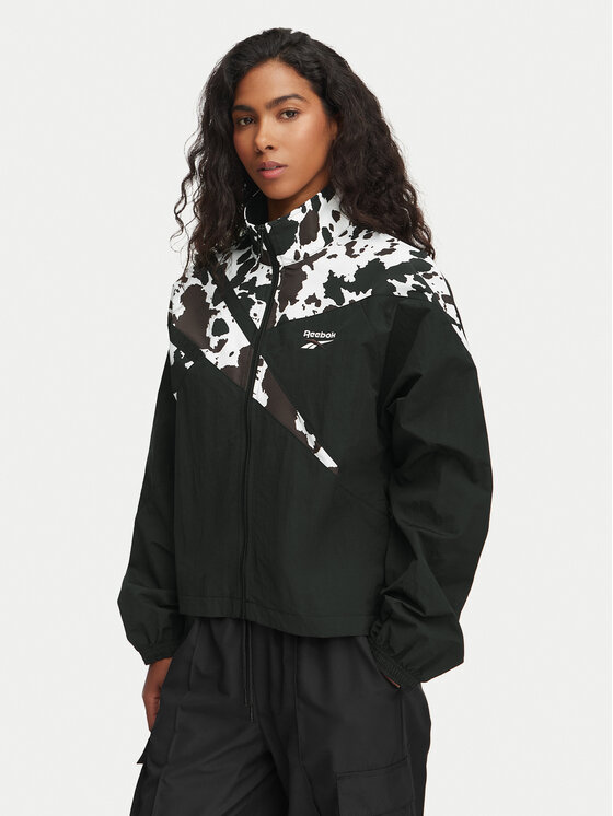 Reebok Kurtka przejściowa Kinga RK25692CCW Czarny Regular Fit