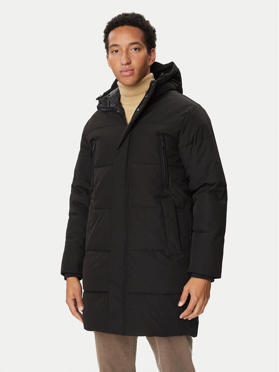 Jack & Jones Kurtka zimowa Ebecks 12298859 Czarny Regular Fit