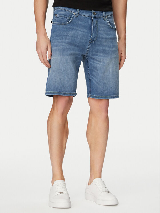 KARL LAGERFELD Szorty jeansowe 265590 562843 Niebieski Regular Fit