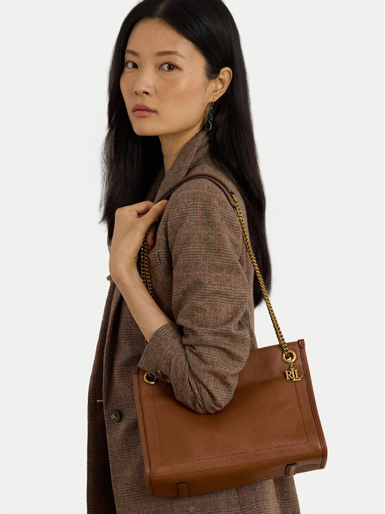 LAUREN RALPH LAUREN Torebka Brdly Md 431980173001 Brązowy